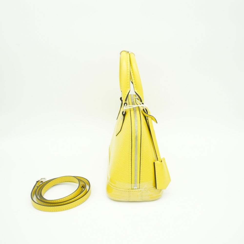 Authentic Louis Vuitton EPI Alma BB Yellow - Picture 6 of 16